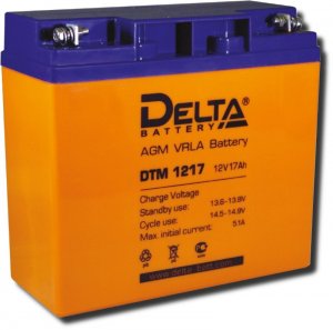 Аккумулятор DTM 1217 (12В/17А/ч)