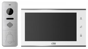 CTV-DP4705AHD (Белый) Комплект видеодомофона 7&quot;
