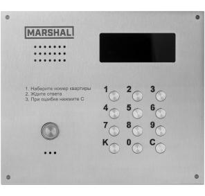 МАРШАЛ CD-7000-TM-W Евростандарт Вызывная аудиопанель 