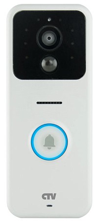 CTV-DP5000IP Комплект мобильного видеодомофона с вызывной панелью и беспроводным звонком 