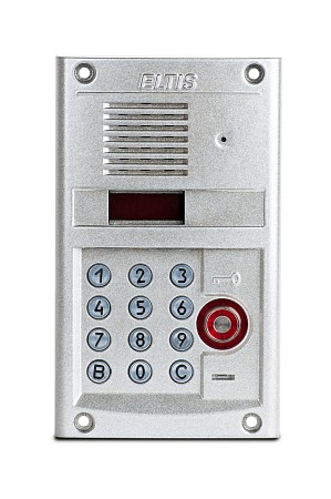 DP303-RDC24 (серебро) Блок вызова домофона