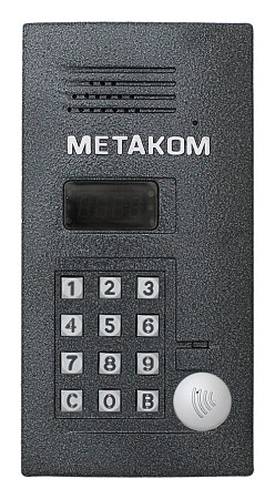 Метаком MK2012-MFEV Блок вызова видеодомофона с координатной системой, с числом абонентов до 999