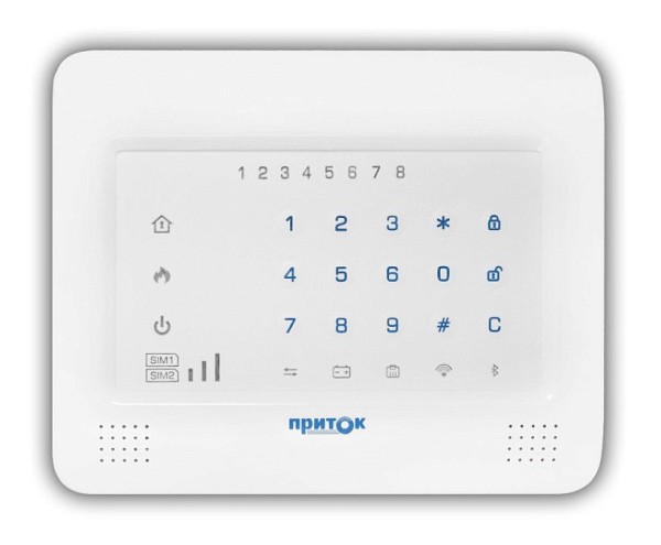 фото Приток-А-КОП-04 (Ethernet+GSM, 8 ШС, 2SIM, Wi-Fi, МБД-01 (-02)) 