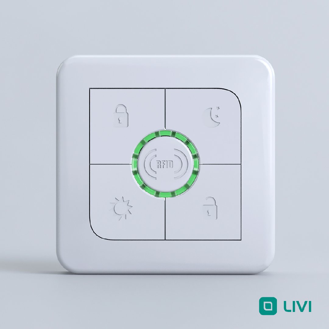 Livi RFID Беспроводное устройство постановки/снятия с охраны по технологии RFID