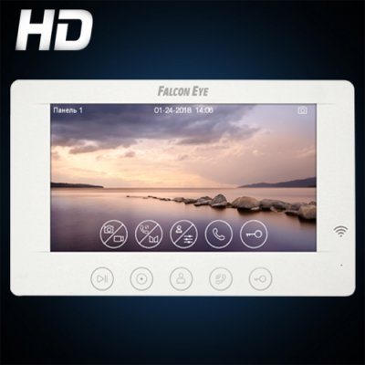 Cosmo HD Wi-Fi Монитор с экраном 7&quot;, сенсорные кнопки, WI-FI (iOS, Android)