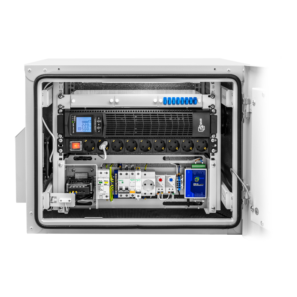 Шкаф уличный всепогодный 9U глубина 600мм (нагрев, охлаждение, контроль климата, ERD )