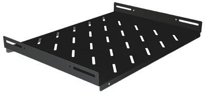Полка стационарная для шкафа 600х600 напольного, цвет черный (WT-2077B)