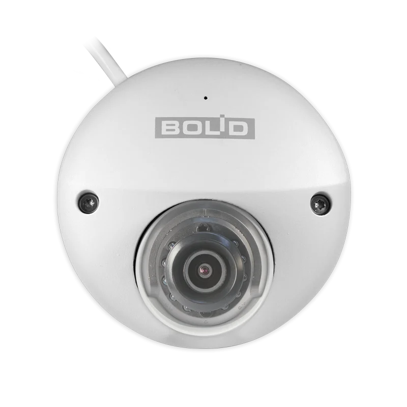 BOLID VCI-742 IP-камера купольная уличная антивандальная, 4 Мп, 2,8 мм, микрофон, Micro SD
