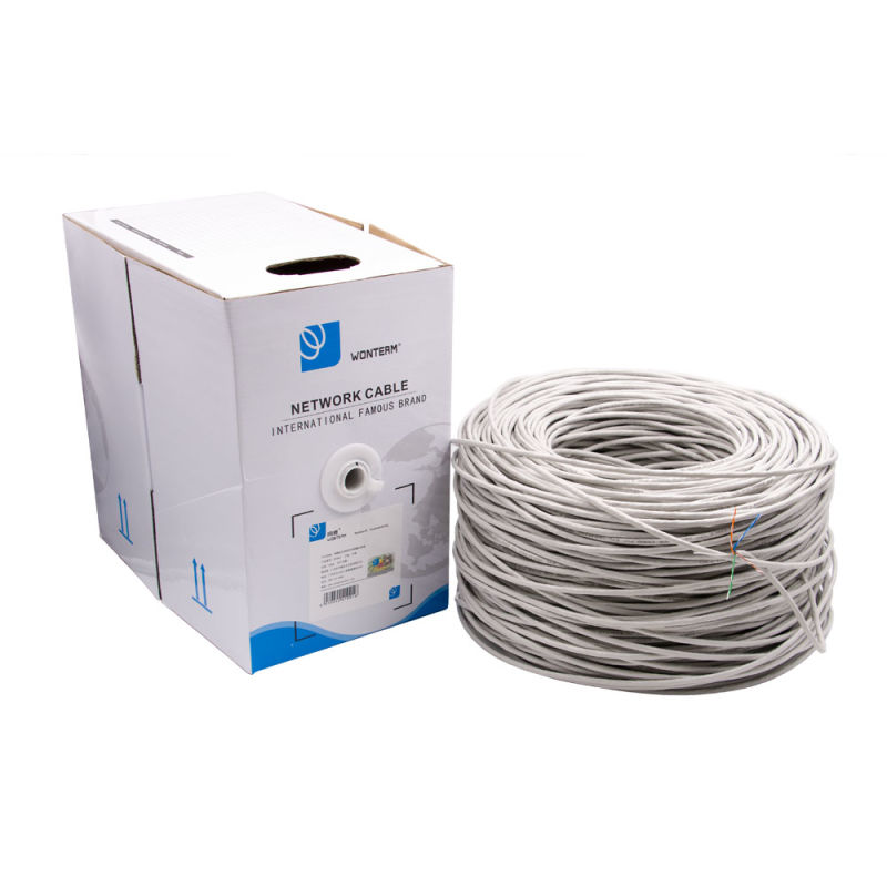 UTP 4 pair 24AWG Cat 5e 305 м. CU, ВНУТРЕННИЙ