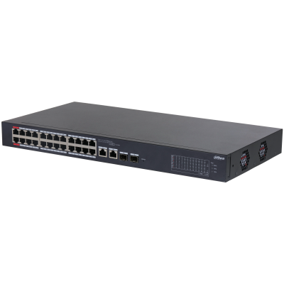 DH-CS4226-24ET-375 Коммутатор 28 портовый гигабитный управляемый L2 с PoE