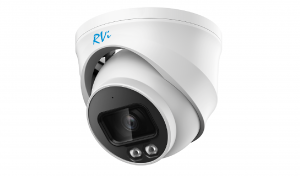 фото RVi-1NCEL2366 (2.8) white Видеокамера IP купольная, 2 Мп 