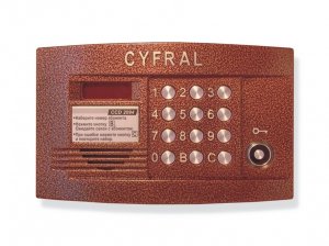 Цифрал CCD-2094.1/VC, Вызывная панель цветная