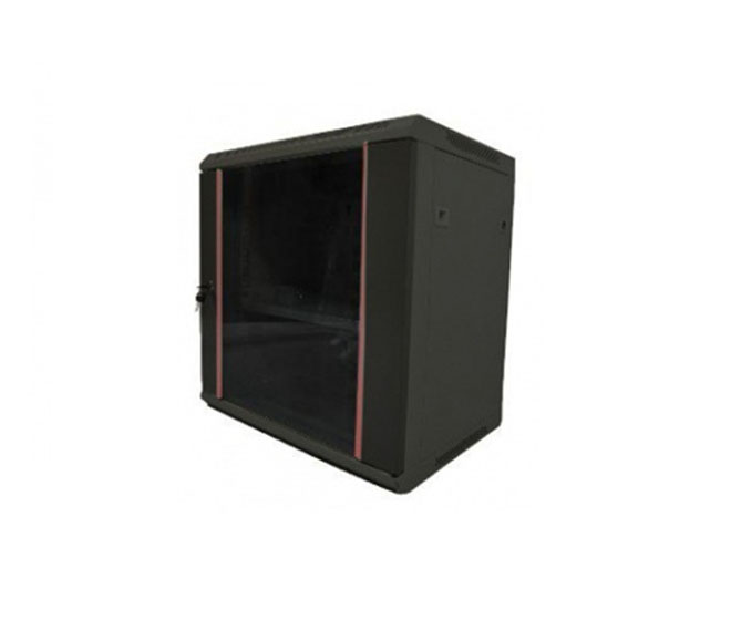 Шкаф 19" настенный 12U чёрный C126045BWTWOF (600х450)