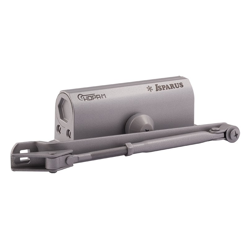 Доводчик ISPARUS 430 (Серый) до 110 кг (-45°С :+60°С) 