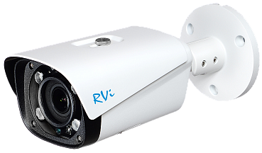 фото RVi-1NCT4043 (2.7-13.5) white IP Видеокамера цилиндрическая 4 Мп 
