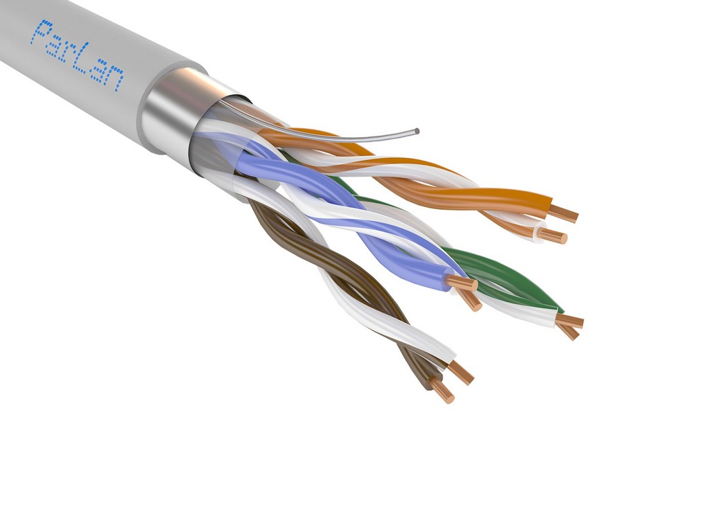 яParLan F/UTP Cat5e PVCLSнг(A)-FRLS 4х2х0.52 Витая пара 5е