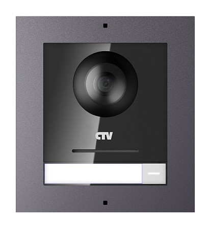 CTV-IP-UCAMS Вызывная Full HD IP-панель для видеодомофонов с углом обзора 180° накладной установки