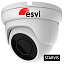 фото EVC-DB-SL20-P/M/C (BV) Купольная уличная IP видеокамера, 2.0Мп, f=2.8мм, POE, SD, микрофон 