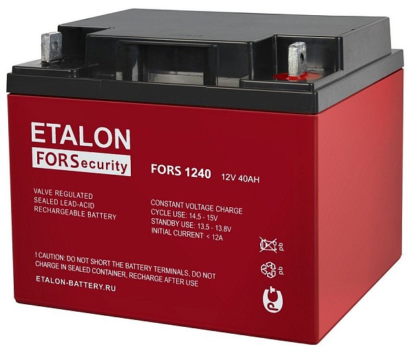 фото Аккумулятор ETALON FORS 1240 