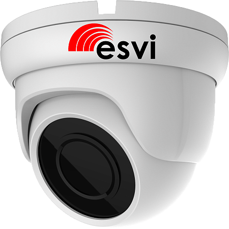 EVL-DB-H23F Купольная антивандальная видеокамера,2Мп, AHD/CVI/TVI/CVBS, f=2.8мм,ИК до 20