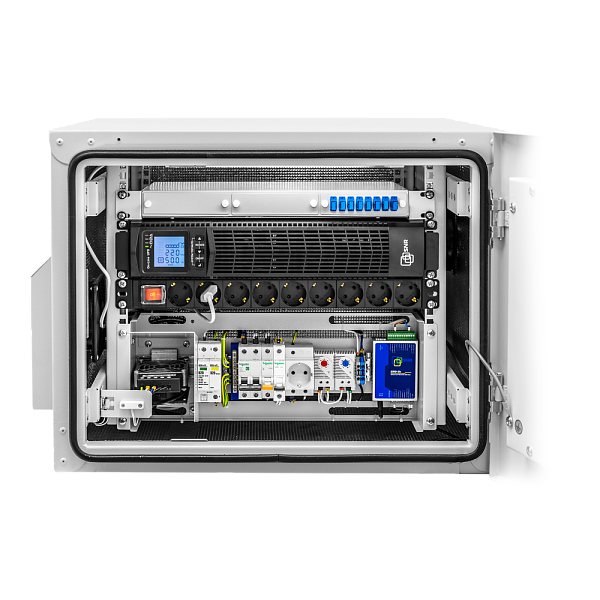 фото Шкаф уличный всепогодный 9U глубина 600мм (нагрев, охлаждение, контроль климата, ERD ) 