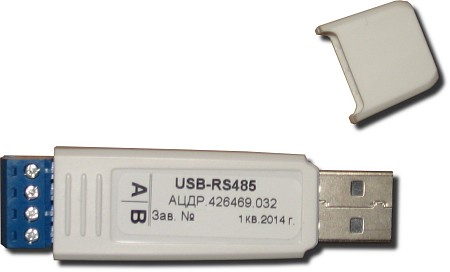 USB-RS485 преобразователь интерфейса (флэшка)