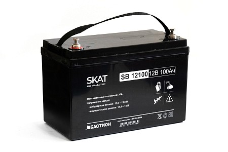 Аккумулятор SKAT SB 12100 (12В, 100 А/ч)