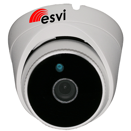 EVC-IP-DS2.0-SG-P/A (XM) Купольная уличная IP видеокамера, 2.0Мп, f=2.8мм, POE
