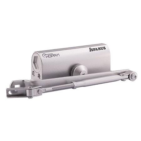 Доводчик ISPARUS 430 (Серебро) до 110 кг (-45°С :+60°С) 