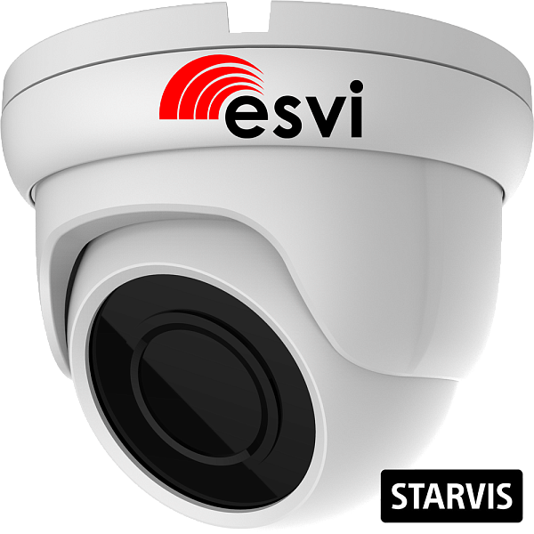фото EVC-DB-SE20-P/M/C (BV) Купольная уличная IP видеокамера, 2.0Мп, f=2.8мм, POE, SD, микрофон 