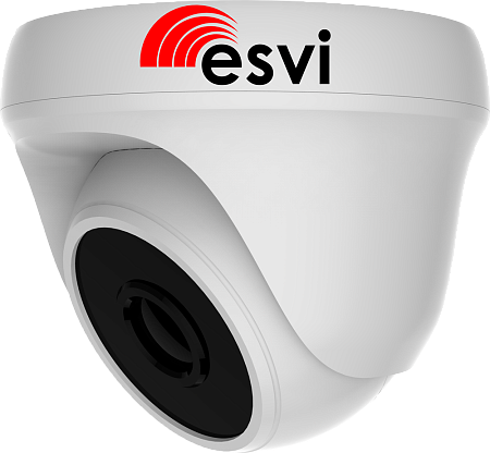 EVL-DP-H23F Купольная видеокамера,2Мп, AHD/CVI/TVI/CVBS, f=2.8мм,ИК до 20м