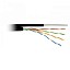 фото UTP 4 pair 24AWG Cat 5e 305 м. CU, УЛИЧНЫЙ (НА ТРОСУ) 