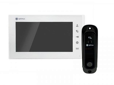 Optimus Leader IK-27B30IR (w+b) Комплект цветного видеодомофона 7&quot;