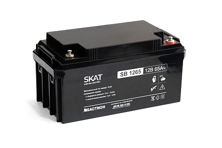Аккумулятор SKAT SB 1265 (12В, 65 А/ч)