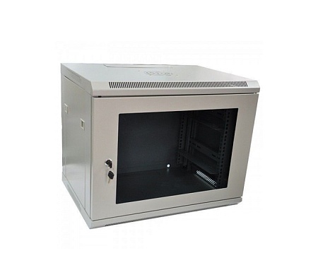 Шкаф 19&quot; настенный 9U серый C096045GWT (600х450)