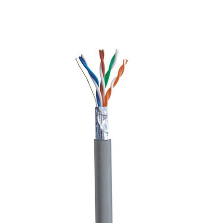 FTP 4 pair 24AWG Cat 5e 305 м. CU, УЛИЧНЫЙ (НА ТРОСУ)