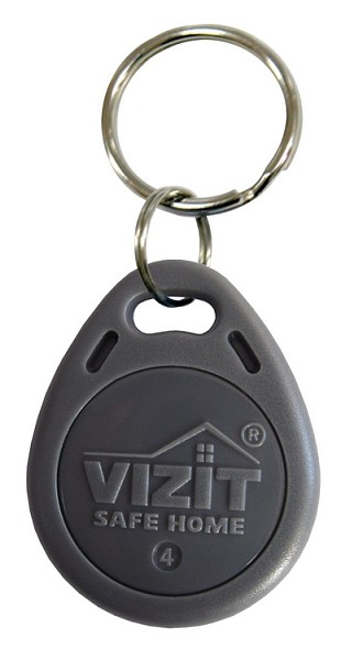 фото VIZIT-RF2.1. Ключ RF (RFID-125 kHz, брелок EM-Marin) 