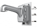 фото DS-1604ZJ-pole Крепление на столб, белое, для скоростных поворотных купольных камер, алюминий 