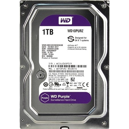 HDD 1Tb WD Purple WD10PURZ