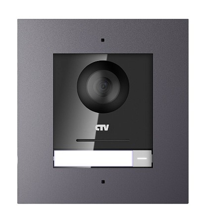 CTV-IP-UCAMF Вызывная Full HD IP-панель для видеодомофонов с углом обзора 180° врезной установки